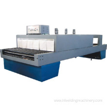 Semi automatic shrink wrapping machine